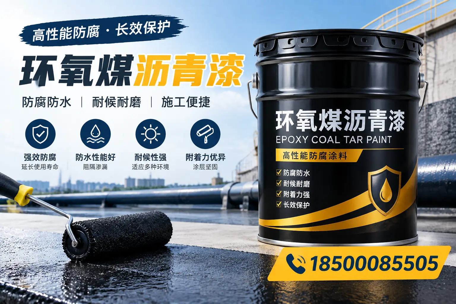 选择环氧煤沥青漆时需注意的五个问题，帮助保定用户